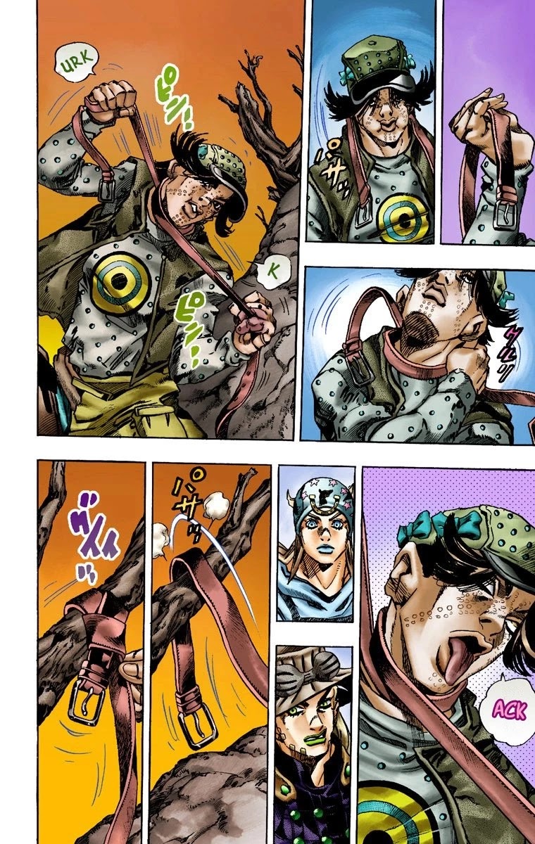 JoJo's Bizarre Adventure Part 7 - Steel Ball Run (Official Colored) Chapter 15 page 19 - Chapter 15: The Desert Born Outlaws Part 1
