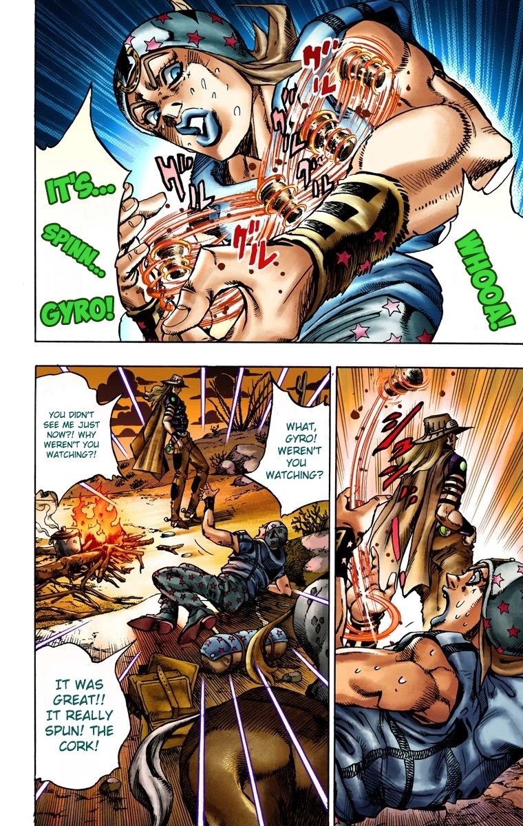 JoJo's Bizarre Adventure Part 7 - Steel Ball Run (Official Colored) Chapter 15 page 7 - Chapter 15: The Desert Born Outlaws Part 1