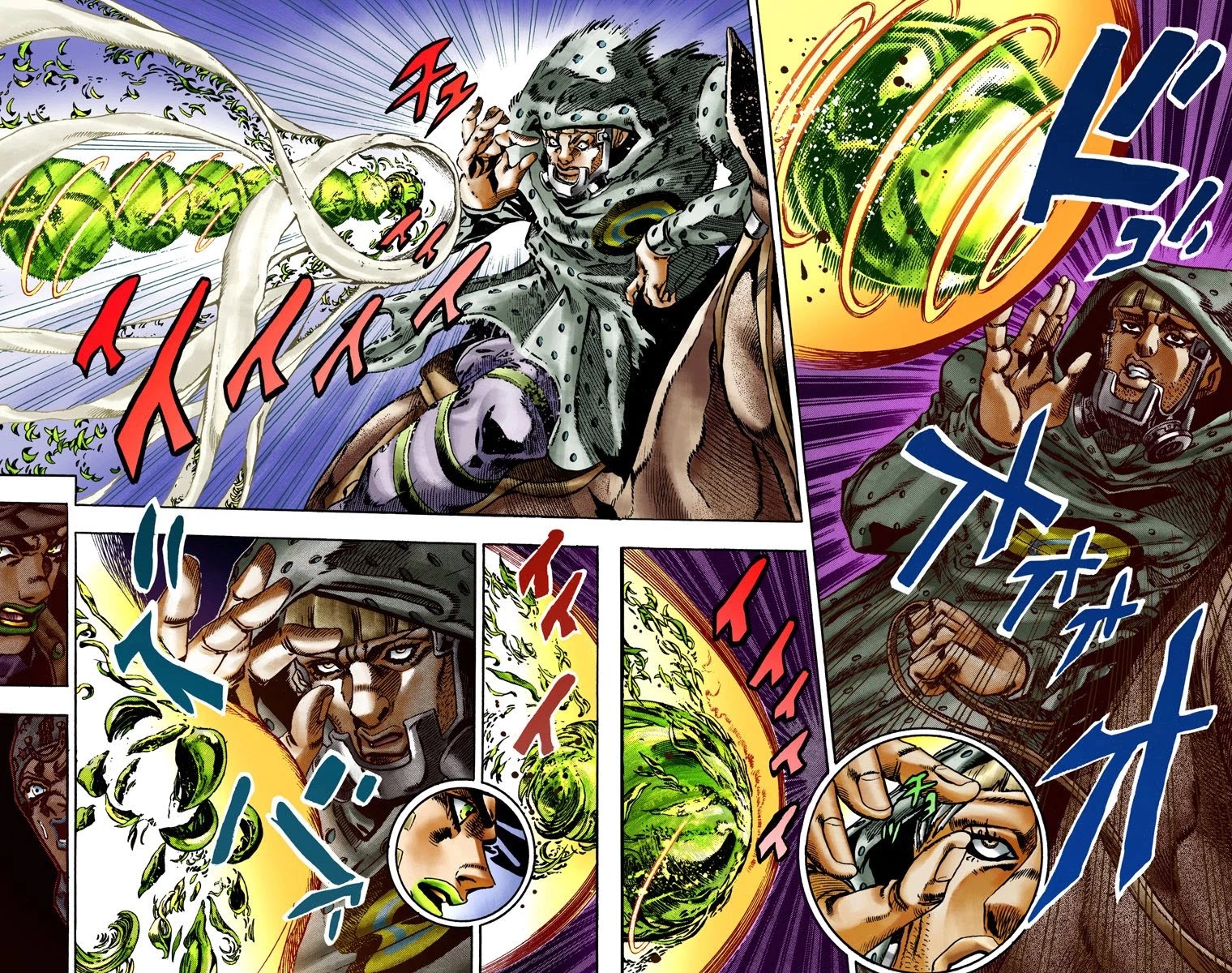 JoJo's Bizarre Adventure Part 7 - Steel Ball Run (Official Colored) Chapter 16 page 13 - Chapter 16: The Desert Born Outlaws Part 2