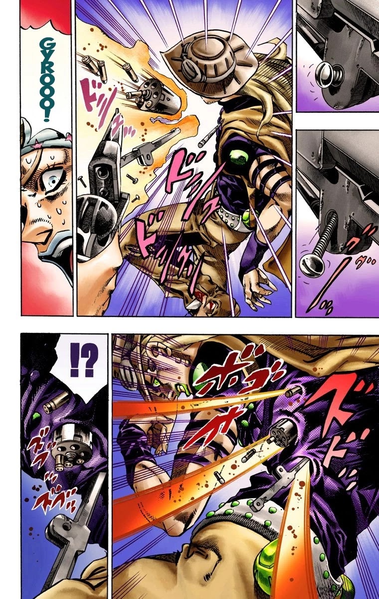 JoJo's Bizarre Adventure Part 7 - Steel Ball Run (Official Colored) Chapter 16 page 6 - Chapter 16: The Desert Born Outlaws Part 2