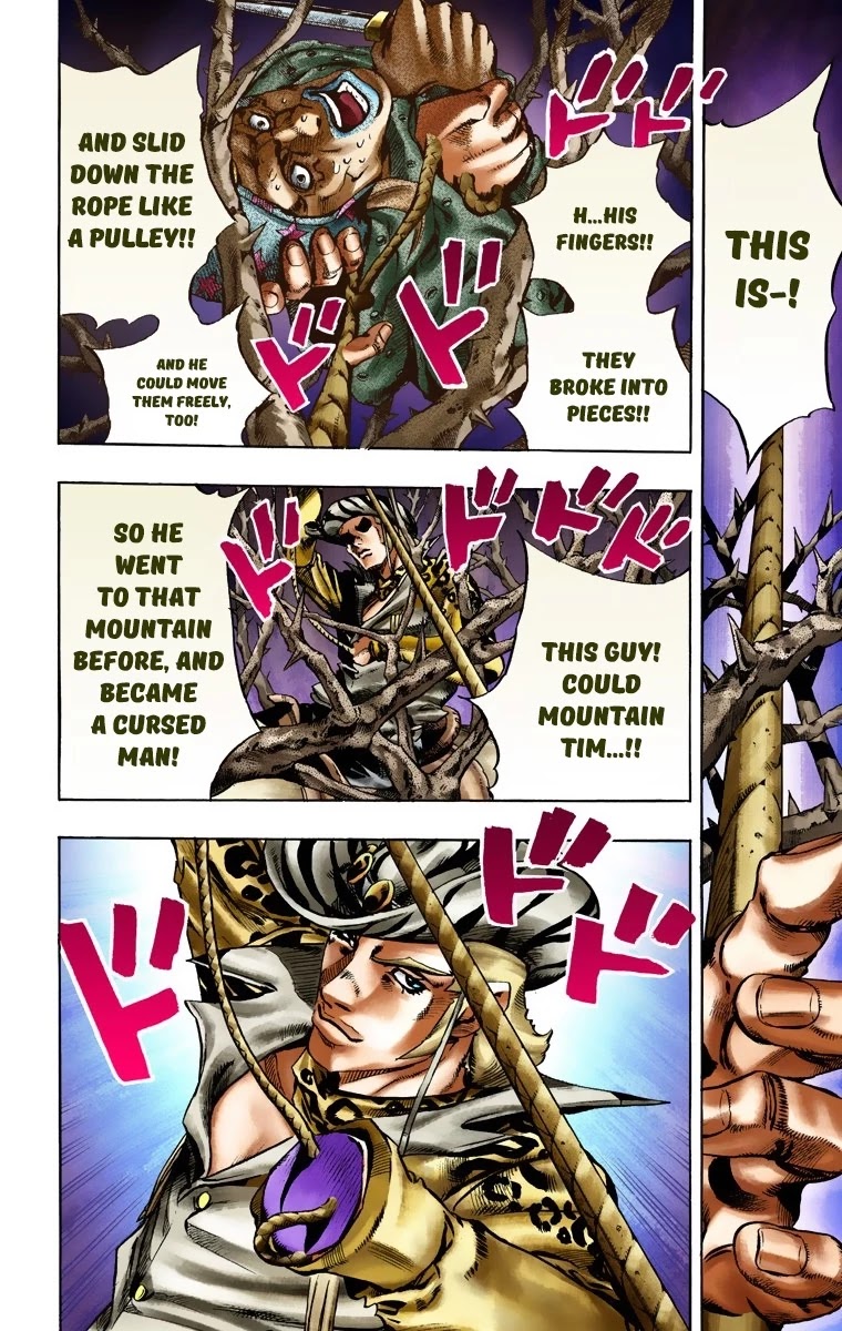 JoJo's Bizarre Adventure Part 7 - Steel Ball Run (Official Colored) Chapter 17 page 27 - Chapter 17: The Desert Born Outlaws Part 3