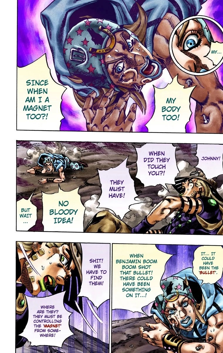 JoJo's Bizarre Adventure Part 7 - Steel Ball Run (Official Colored) Chapter 18 page 13 - Chapter 18: The Devil's Palm Part 1