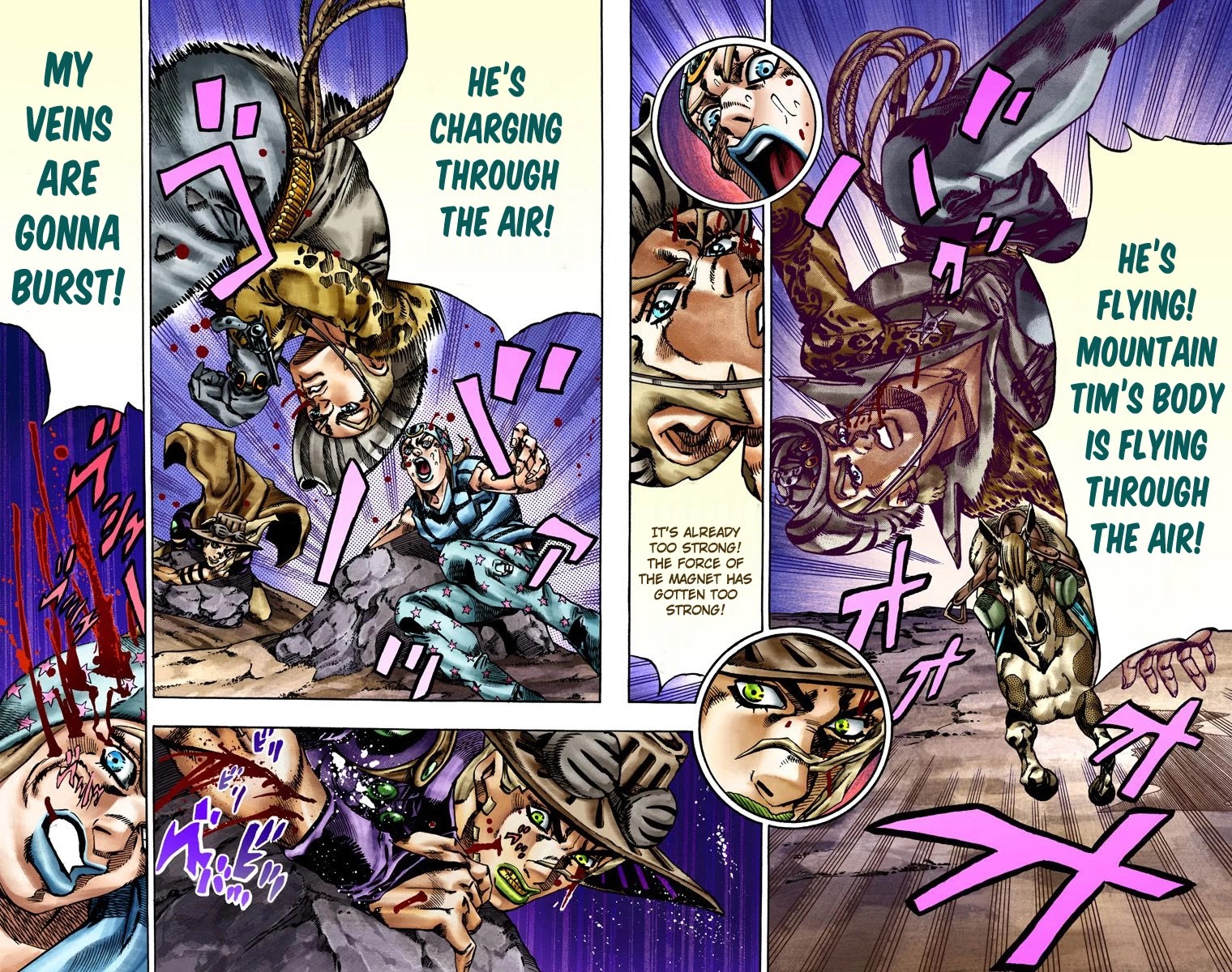 JoJo's Bizarre Adventure Part 7 - Steel Ball Run (Official Colored) Chapter 18 page 25 - Chapter 18: The Devil's Palm Part 1
