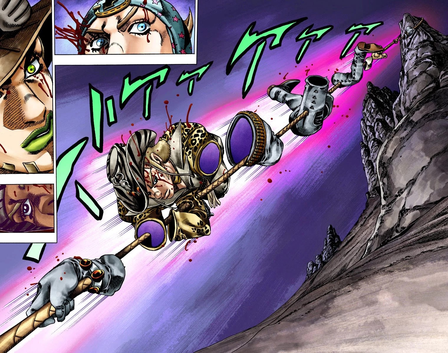 JoJo's Bizarre Adventure Part 7 - Steel Ball Run (Official Colored) Chapter 18 page 26 - Chapter 18: The Devil's Palm Part 1