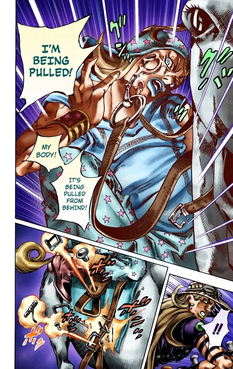 JoJo's Bizarre Adventure Part 7 - Steel Ball Run (Official Colored) Chapter 18 page 9 - Chapter 18: The Devil's Palm Part 1