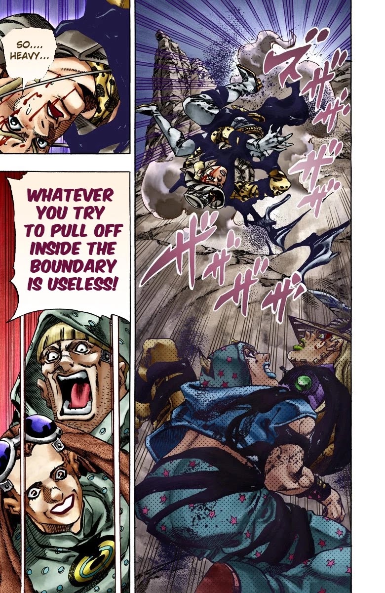 JoJo's Bizarre Adventure Part 7 - Steel Ball Run (Official Colored) Chapter 19 page 16 - Chapter 19: The Devil's Palm Part 2