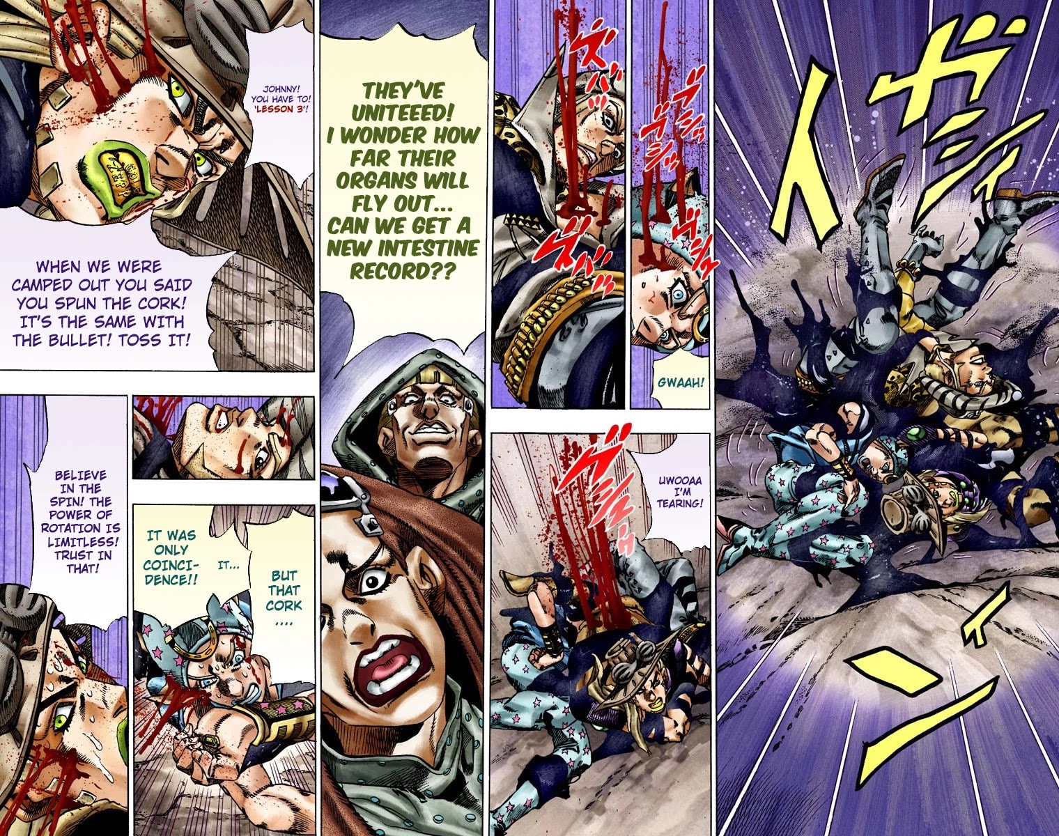 JoJo's Bizarre Adventure Part 7 - Steel Ball Run (Official Colored) Chapter 19 page 19 - Chapter 19: The Devil's Palm Part 2