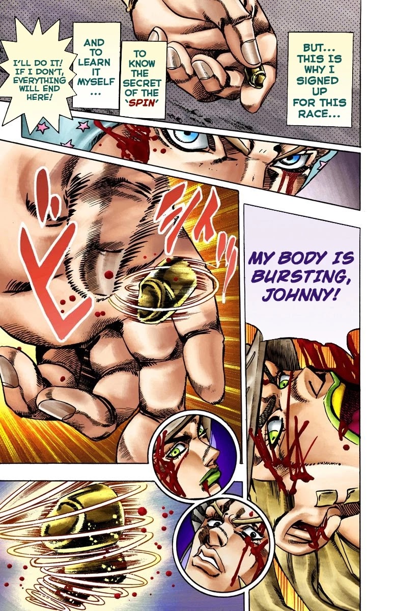 JoJo's Bizarre Adventure Part 7 - Steel Ball Run (Official Colored) Chapter 19 page 21 - Chapter 19: The Devil's Palm Part 2