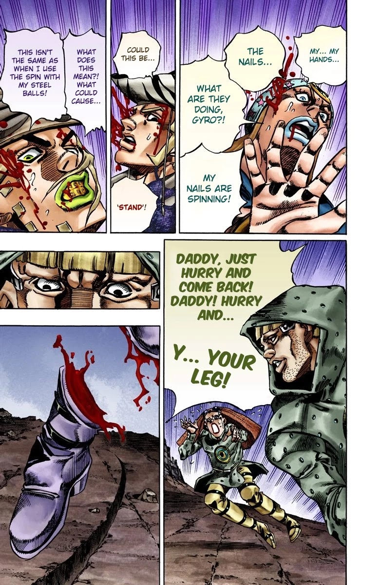 JoJo's Bizarre Adventure Part 7 - Steel Ball Run (Official Colored) Chapter 19 page 26 - Chapter 19: The Devil's Palm Part 2