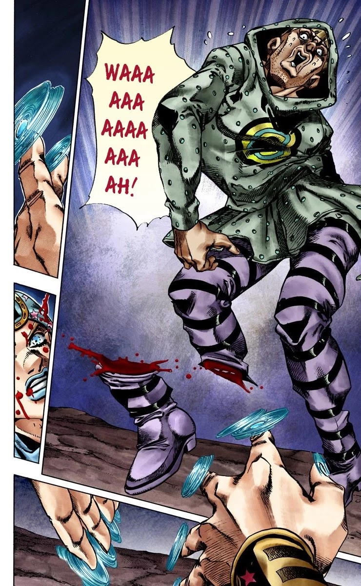JoJo's Bizarre Adventure Part 7 - Steel Ball Run (Official Colored) Chapter 19 page 27 - Chapter 19: The Devil's Palm Part 2
