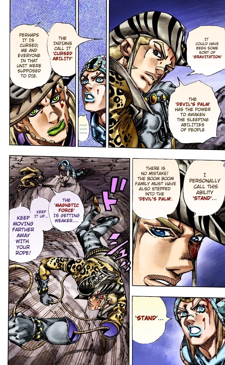 JoJo's Bizarre Adventure Part 7 - Steel Ball Run (Official Colored) Chapter 19 page 7 - Chapter 19: The Devil's Palm Part 2