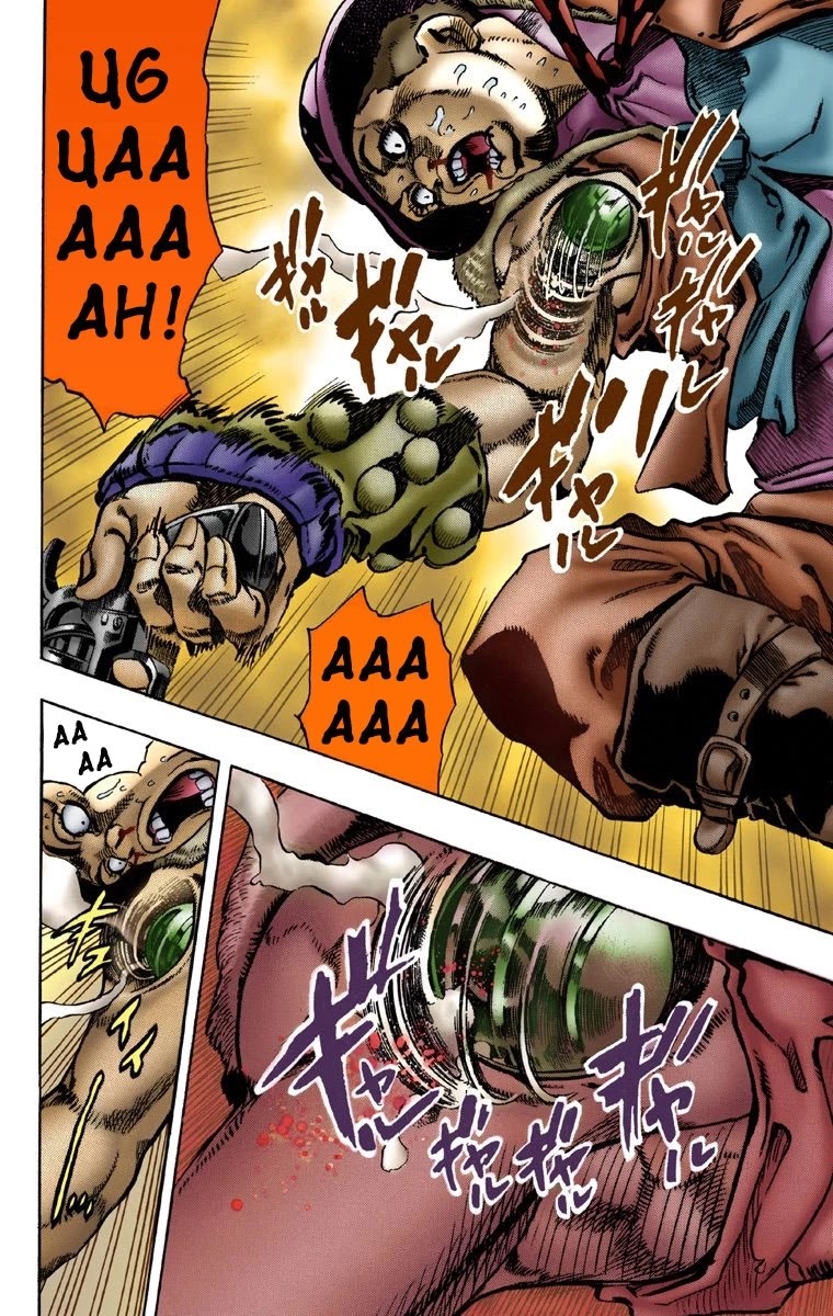JoJo's Bizarre Adventure Part 7 - Steel Ball Run (Official Colored) Chapter 2 page 21 - Chapter 2: Gyro Zeppeli