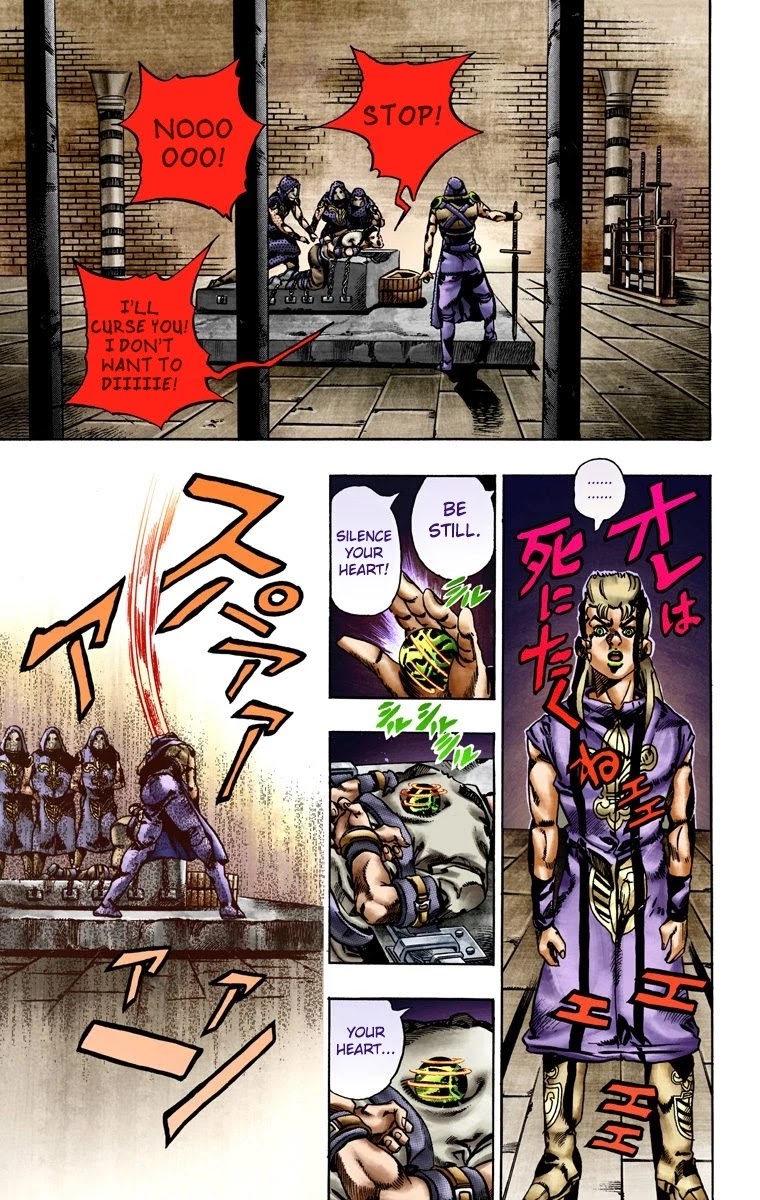 JoJo's Bizarre Adventure Part 7 - Steel Ball Run (Official Colored) Chapter 20 page 25 - Chapter 20: The Duty of Gyro Zeppeli Part 1