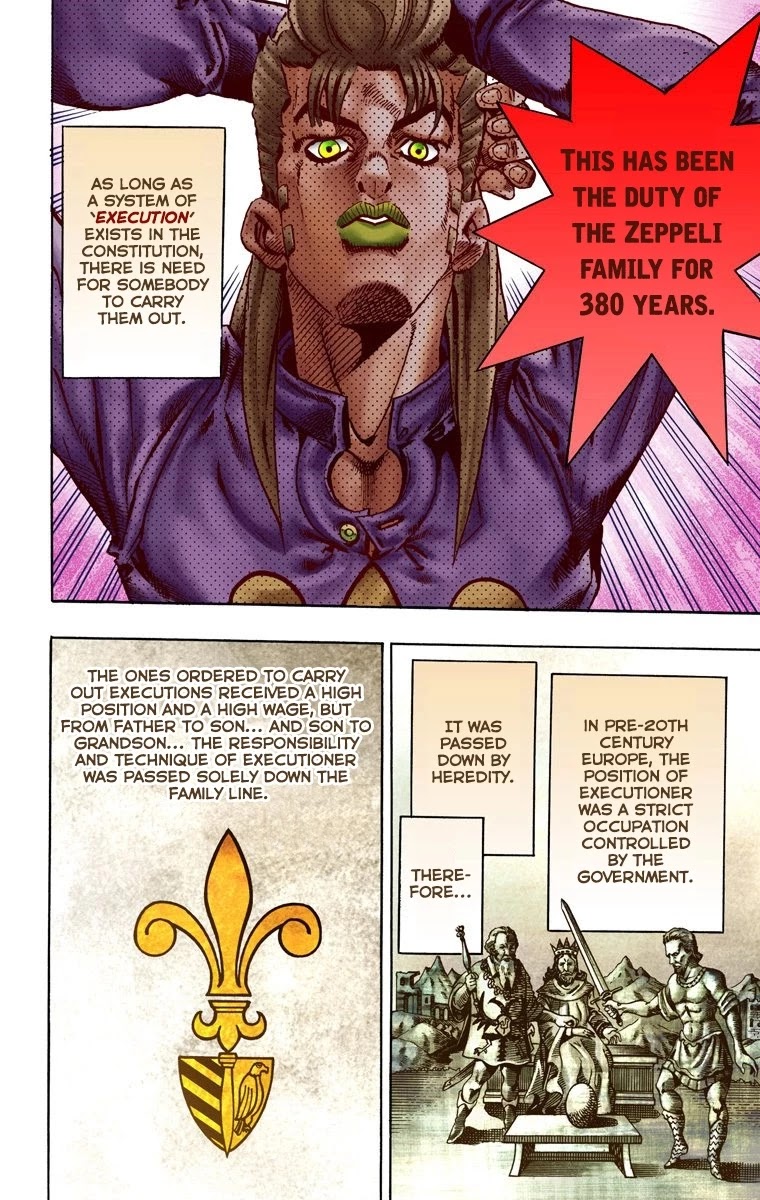 JoJo's Bizarre Adventure Part 7 - Steel Ball Run (Official Colored) Chapter 20 page 28 - Chapter 20: The Duty of Gyro Zeppeli Part 1
