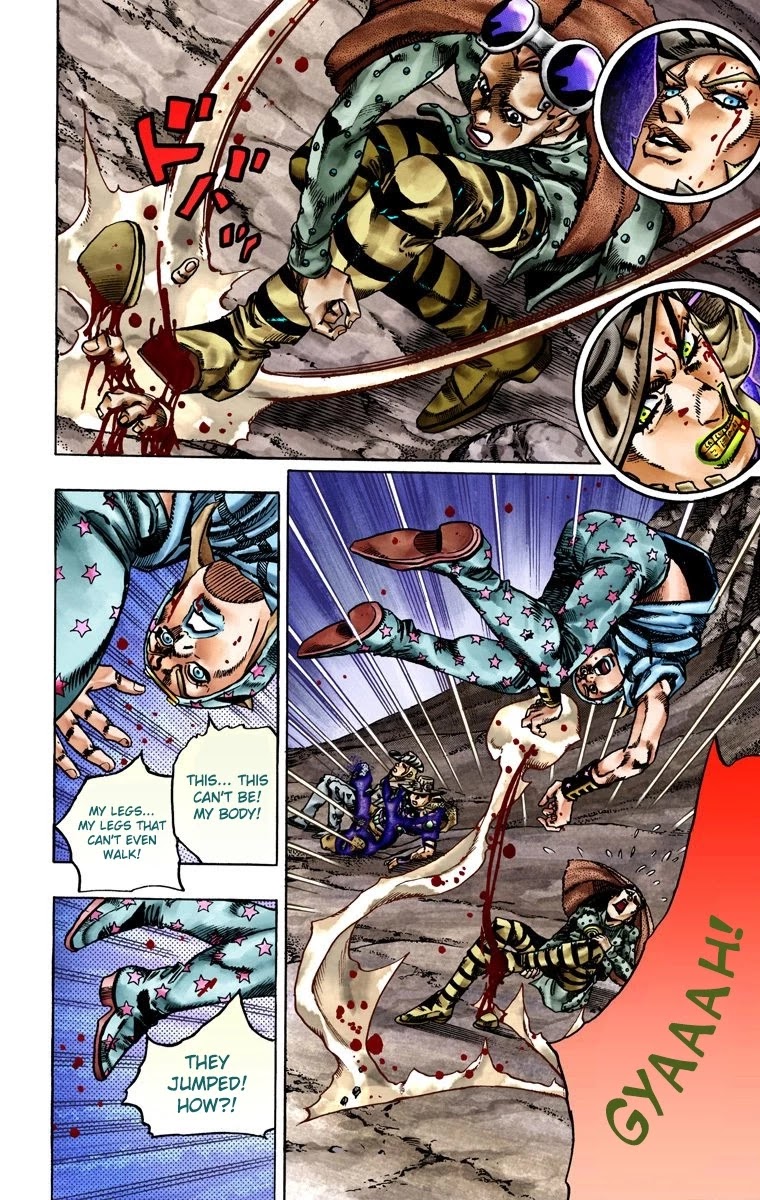 JoJo's Bizarre Adventure Part 7 - Steel Ball Run (Official Colored) Chapter 20 page 6 - Chapter 20: The Duty of Gyro Zeppeli Part 1