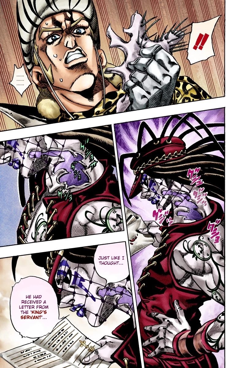 JoJo's Bizarre Adventure Part 7 - Steel Ball Run (Official Colored) Chapter 21 page 26 - Chapter 21: The Duty of Gyro Zeppeli Part 2
