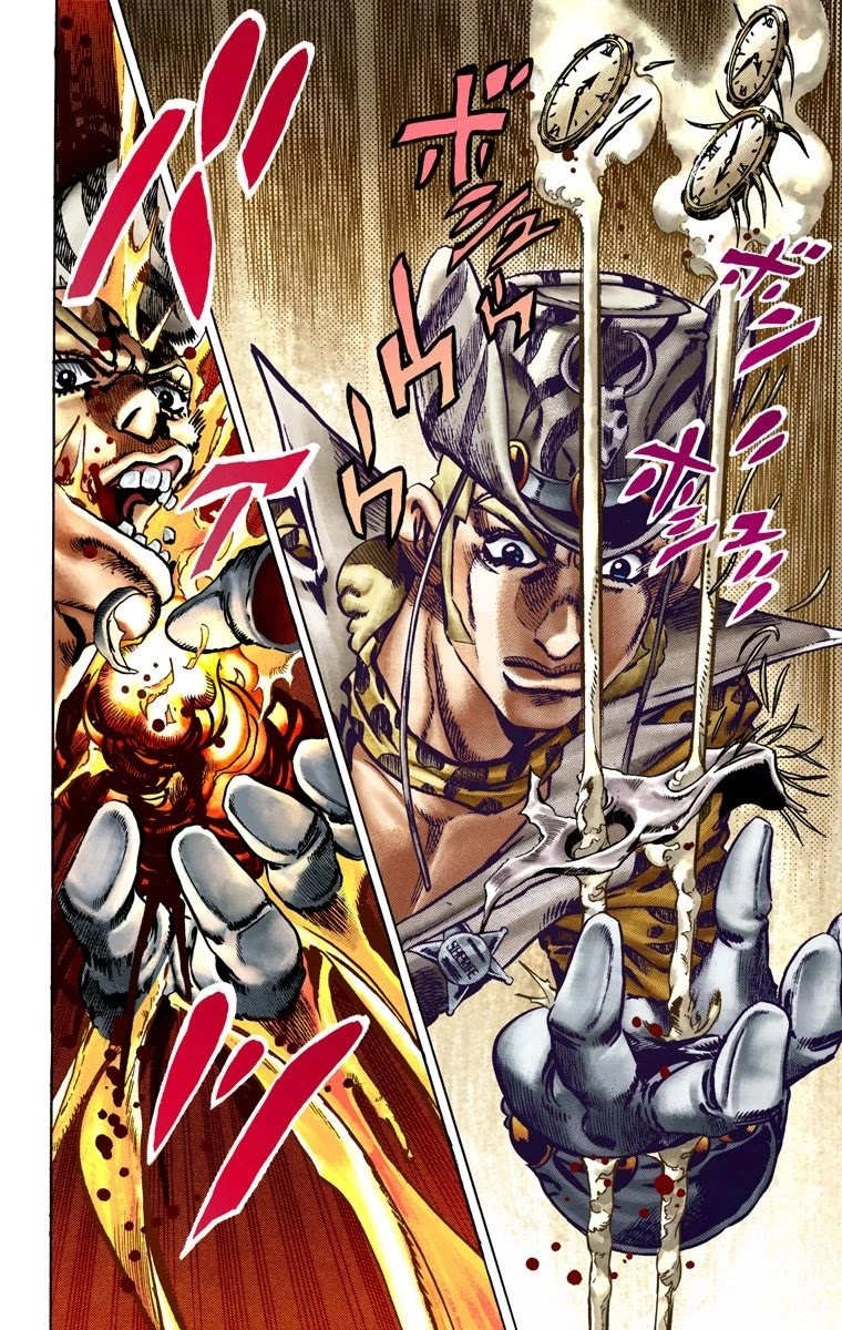 JoJo's Bizarre Adventure Part 7 - Steel Ball Run (Official Colored) Chapter 21 page 29 - Chapter 21: The Duty of Gyro Zeppeli Part 2