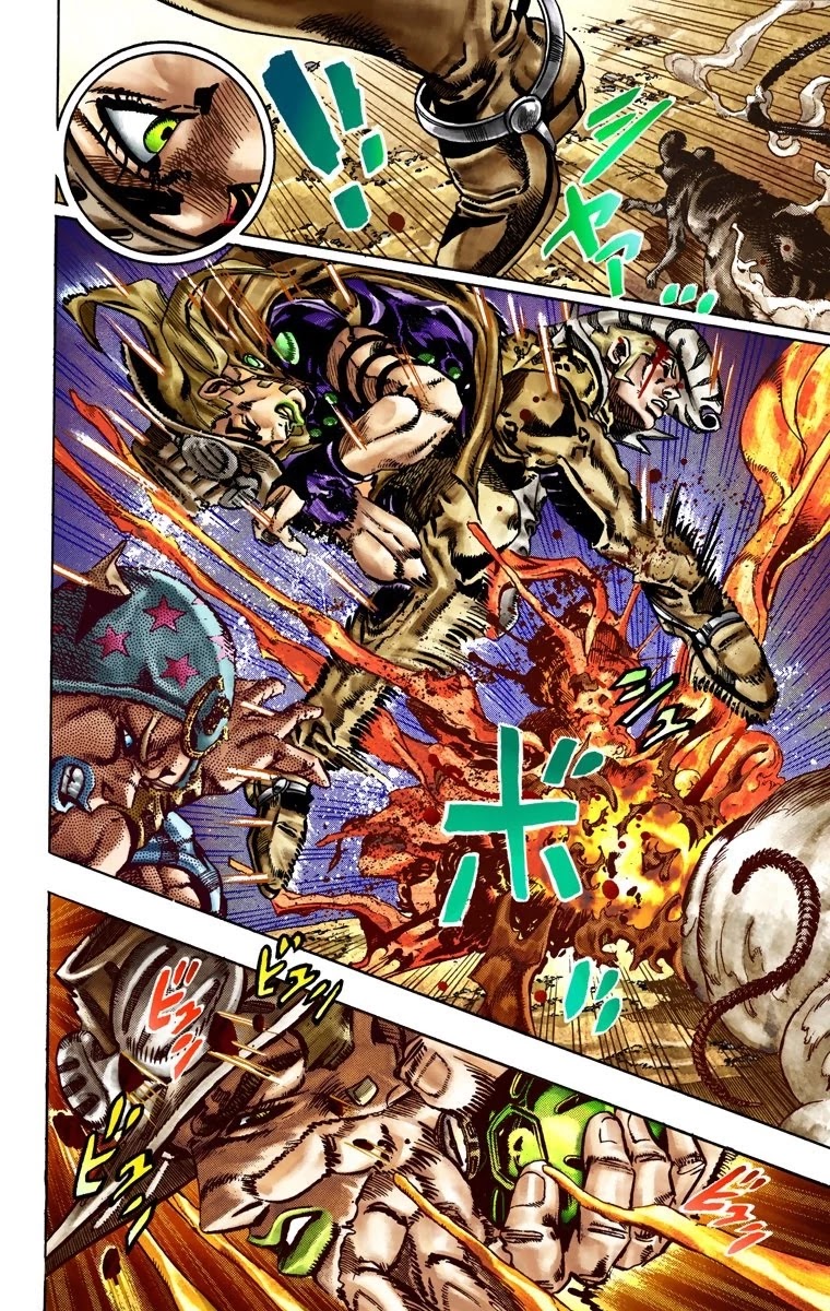 JoJo's Bizarre Adventure Part 7 - Steel Ball Run (Official Colored) Chapter 22 page 20 - Chapter 22: The Terrorist from a Far Off Country Part 1
