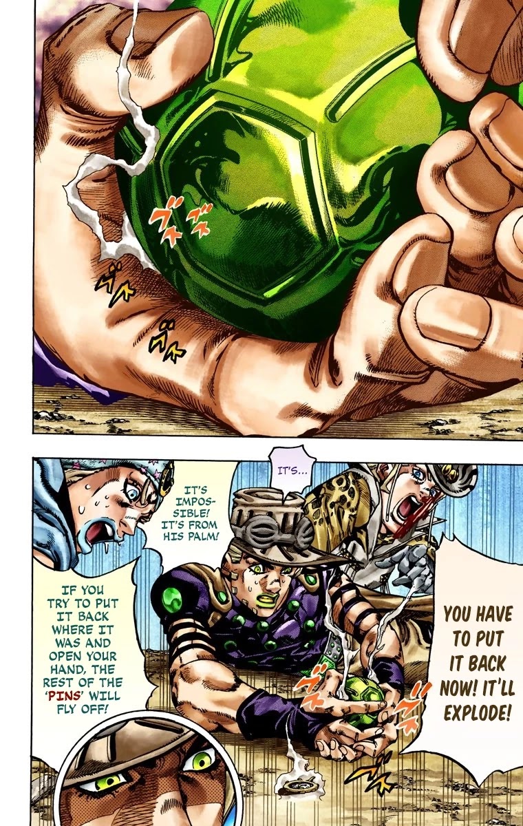 JoJo's Bizarre Adventure Part 7 - Steel Ball Run (Official Colored) Chapter 22 page 24 - Chapter 22: The Terrorist from a Far Off Country Part 1