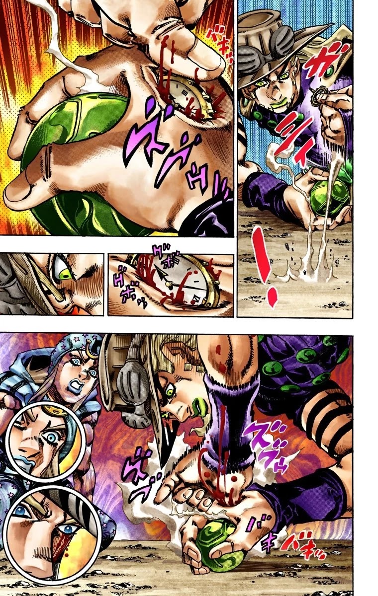 JoJo's Bizarre Adventure Part 7 - Steel Ball Run (Official Colored) Chapter 22 page 25 - Chapter 22: The Terrorist from a Far Off Country Part 1