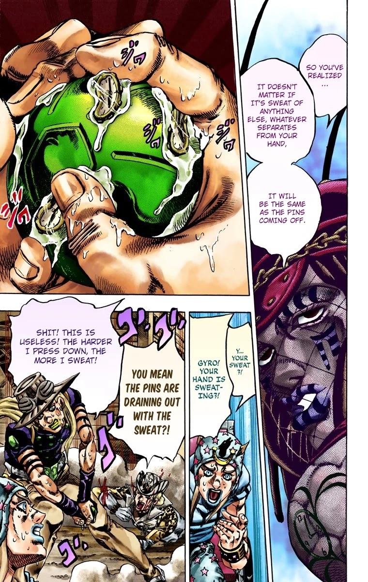 JoJo's Bizarre Adventure Part 7 - Steel Ball Run (Official Colored) Chapter 22 page 29 - Chapter 22: The Terrorist from a Far Off Country Part 1