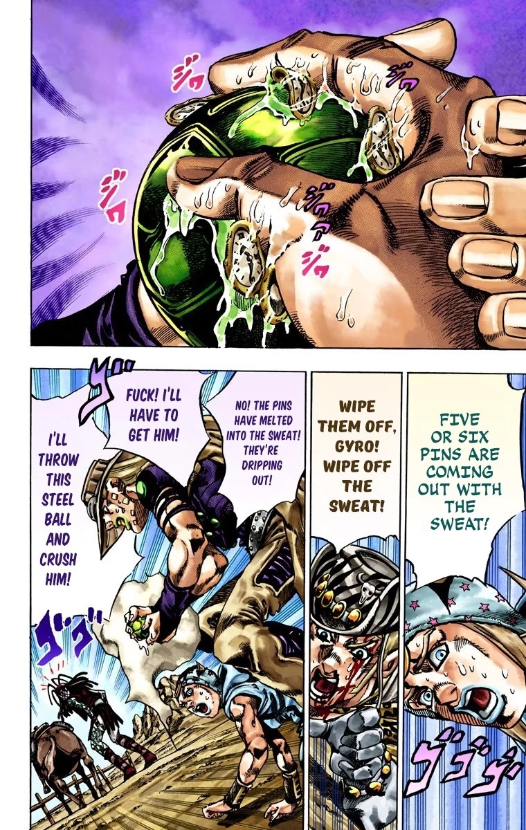 JoJo's Bizarre Adventure Part 7 - Steel Ball Run (Official Colored) Chapter 22 page 30 - Chapter 22: The Terrorist from a Far Off Country Part 1
