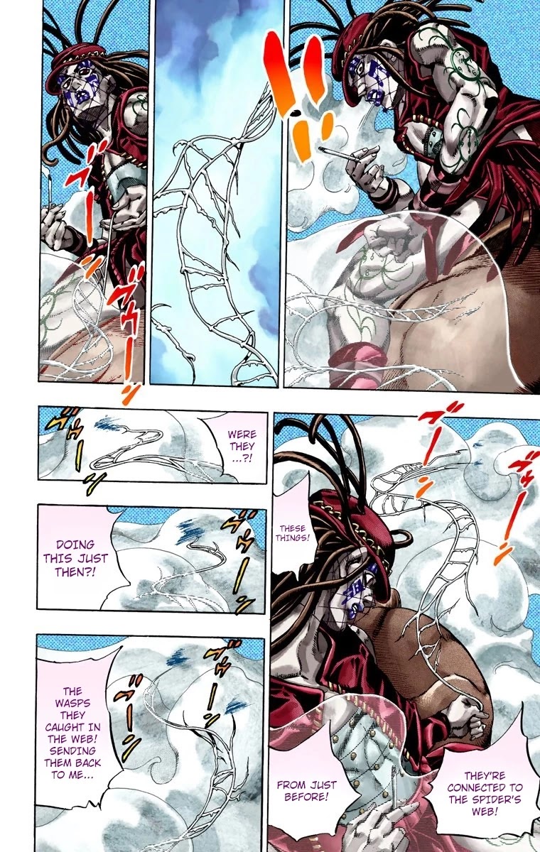 JoJo's Bizarre Adventure Part 7 - Steel Ball Run (Official Colored) Chapter 23 page 25 - Chapter 23: The Terrorist from a Far Off Country Part 2