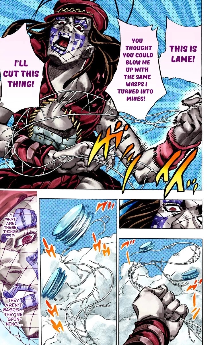 JoJo's Bizarre Adventure Part 7 - Steel Ball Run (Official Colored) Chapter 23 page 26 - Chapter 23: The Terrorist from a Far Off Country Part 2