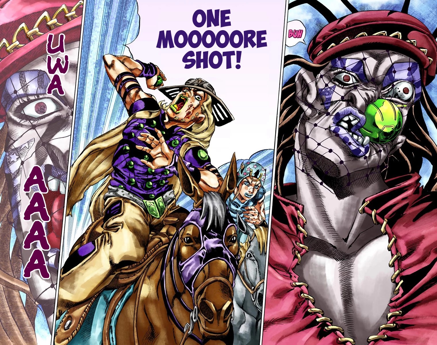 JoJo's Bizarre Adventure Part 7 - Steel Ball Run (Official Colored) Chapter 23 page 29 - Chapter 23: The Terrorist from a Far Off Country Part 2