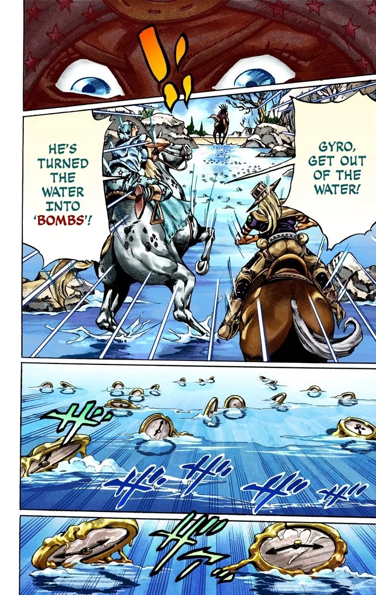 JoJo's Bizarre Adventure Part 7 - Steel Ball Run (Official Colored) Chapter 23 page 7 - Chapter 23: The Terrorist from a Far Off Country Part 2