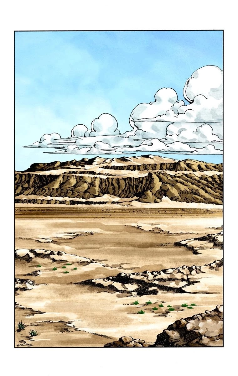 JoJo's Bizarre Adventure Part 7 - Steel Ball Run (Official Colored) Chapter 24 page 4 - Chapter 24: Intermission (Interlude Piece)