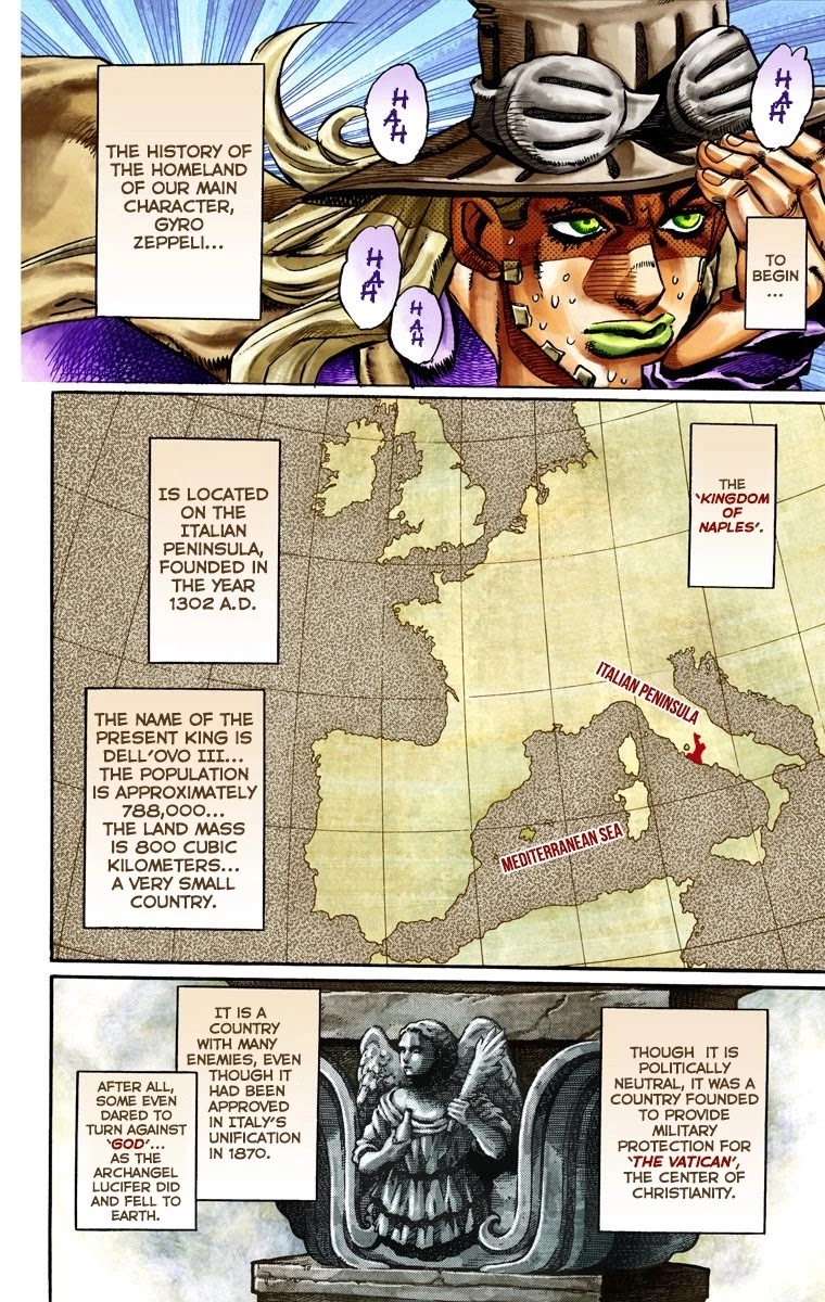 JoJo's Bizarre Adventure Part 7 - Steel Ball Run (Official Colored) Chapter 24 page 6 - Chapter 24: Intermission (Interlude Piece)
