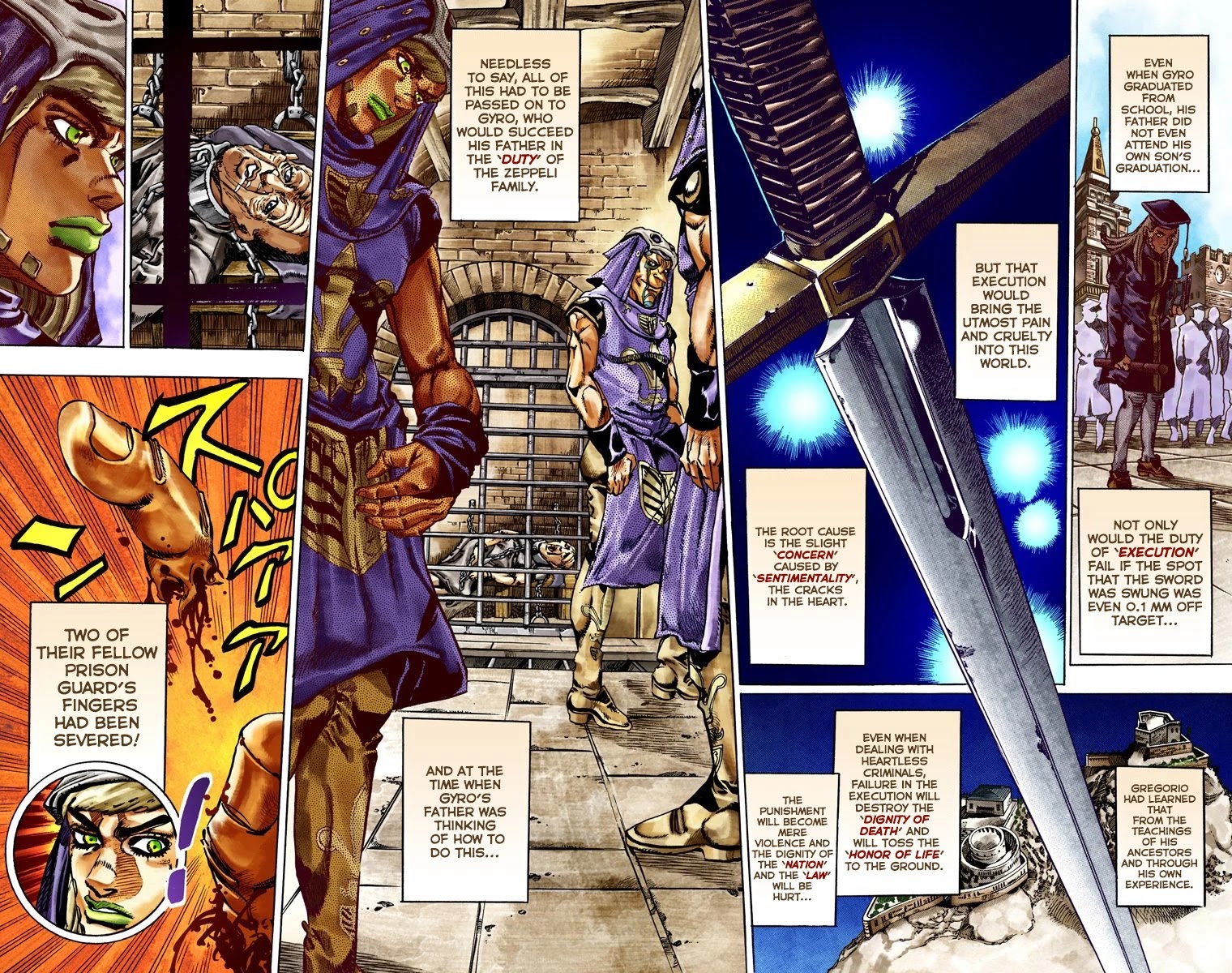 JoJo's Bizarre Adventure Part 7 - Steel Ball Run (Official Colored) Chapter 24 page 8 - Chapter 24: Intermission (Interlude Piece)