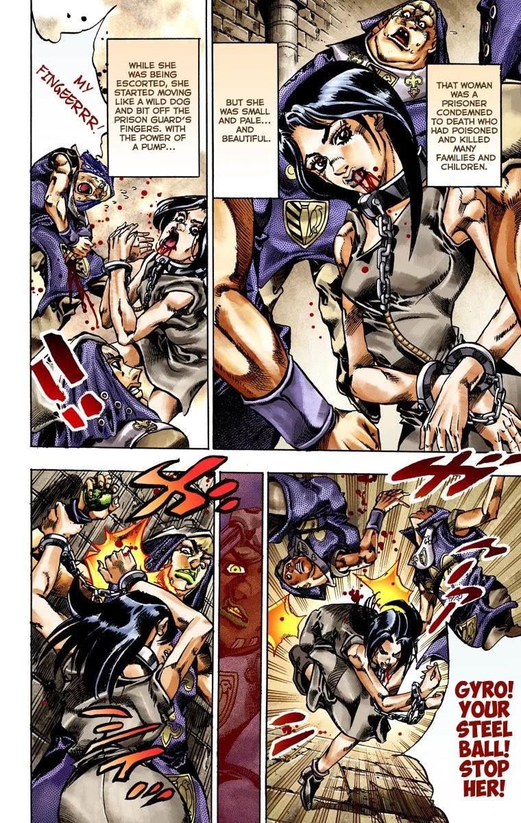 JoJo's Bizarre Adventure Part 7 - Steel Ball Run (Official Colored) Chapter 24 page 9 - Chapter 24: Intermission (Interlude Piece)