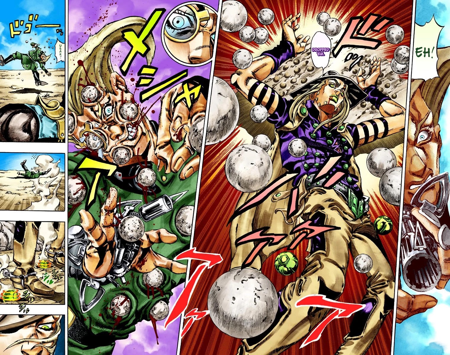 JoJo's Bizarre Adventure Part 7 - Steel Ball Run (Official Colored) Chapter 25 page 16 - Chapter 25: (Tusk) Part 1