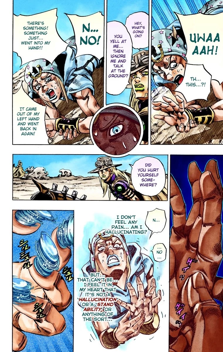 JoJo's Bizarre Adventure Part 7 - Steel Ball Run (Official Colored) Chapter 25 page 23 - Chapter 25: (Tusk) Part 1