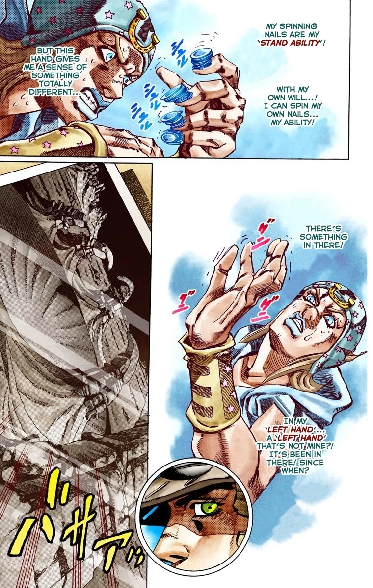 JoJo's Bizarre Adventure Part 7 - Steel Ball Run (Official Colored) Chapter 25 page 24 - Chapter 25: (Tusk) Part 1