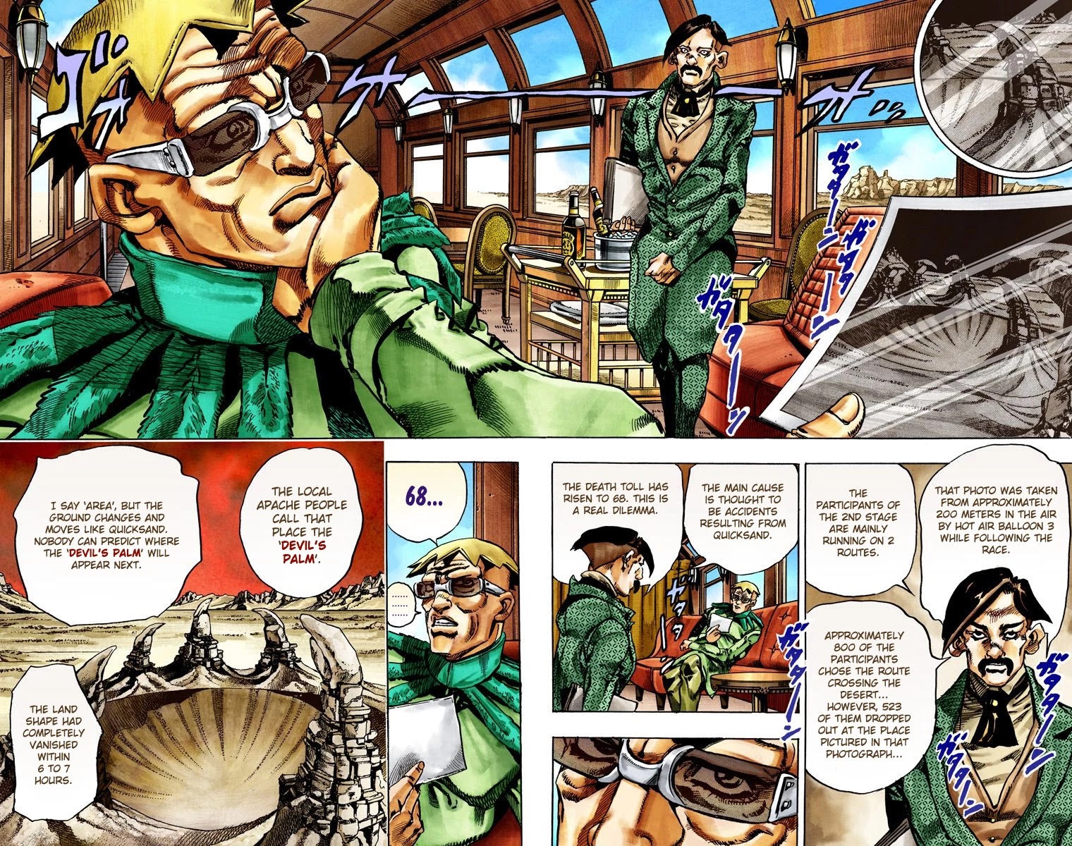 JoJo's Bizarre Adventure Part 7 - Steel Ball Run (Official Colored) Chapter 25 page 25 - Chapter 25: (Tusk) Part 1
