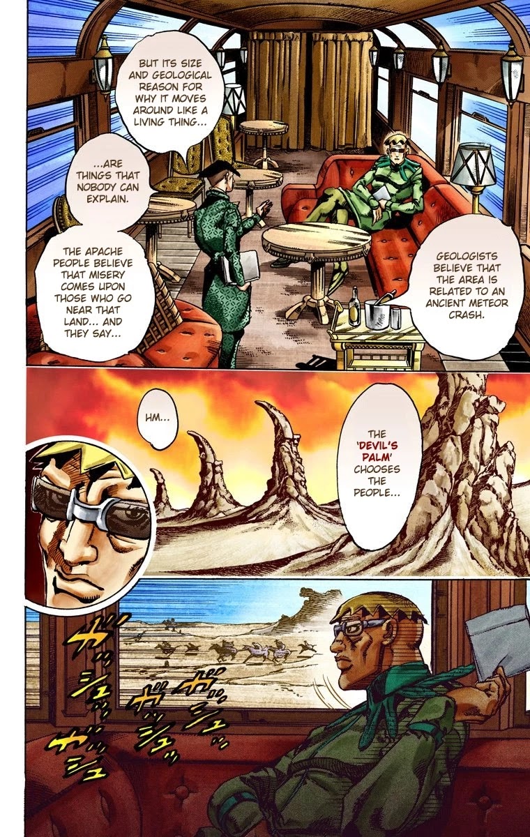 JoJo's Bizarre Adventure Part 7 - Steel Ball Run (Official Colored) Chapter 25 page 26 - Chapter 25: (Tusk) Part 1