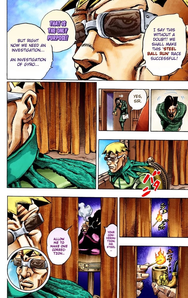 JoJo's Bizarre Adventure Part 7 - Steel Ball Run (Official Colored) Chapter 25 page 30 - Chapter 25: (Tusk) Part 1