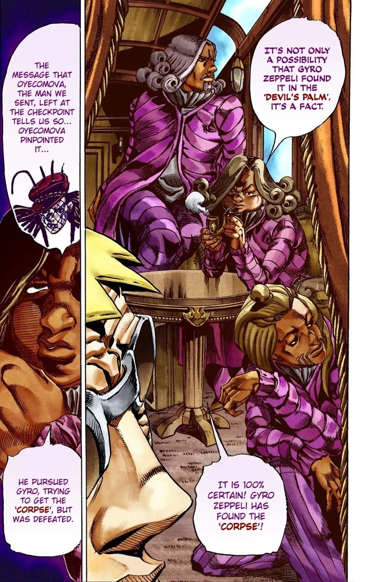 JoJo's Bizarre Adventure Part 7 - Steel Ball Run (Official Colored) Chapter 25 page 31 - Chapter 25: (Tusk) Part 1