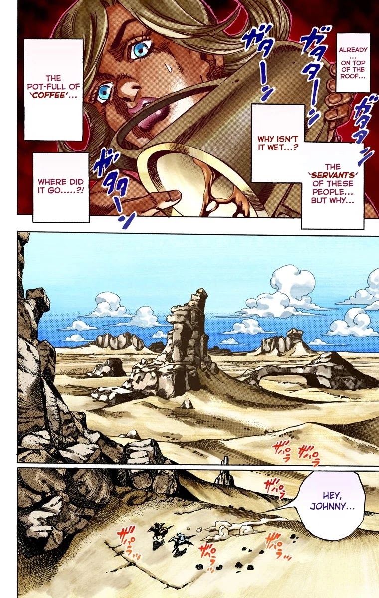 JoJo's Bizarre Adventure Part 7 - Steel Ball Run (Official Colored) Chapter 25 page 41 - Chapter 25: (Tusk) Part 1