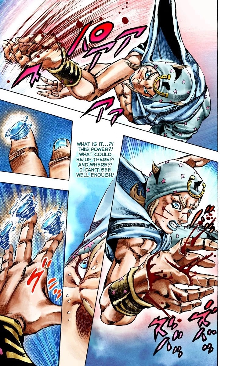 JoJo's Bizarre Adventure Part 7 - Steel Ball Run (Official Colored) Chapter 25 page 55 - Chapter 25: (Tusk) Part 1
