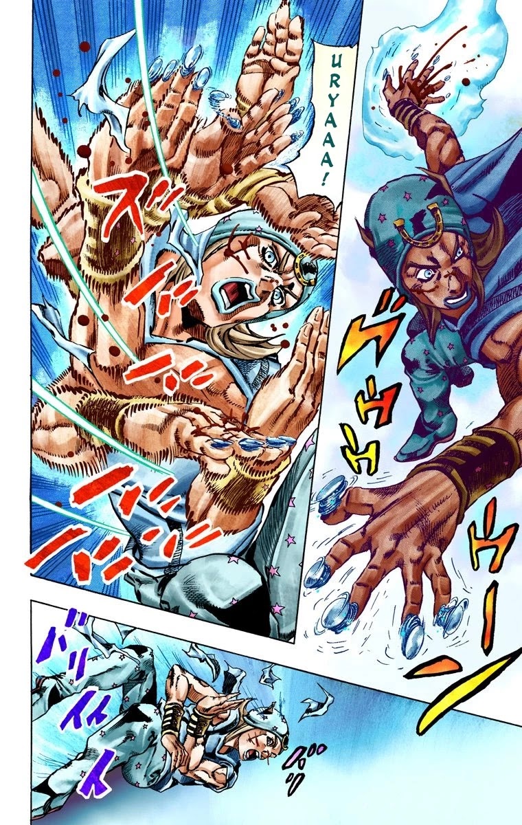 JoJo's Bizarre Adventure Part 7 - Steel Ball Run (Official Colored) Chapter 25 page 56 - Chapter 25: (Tusk) Part 1