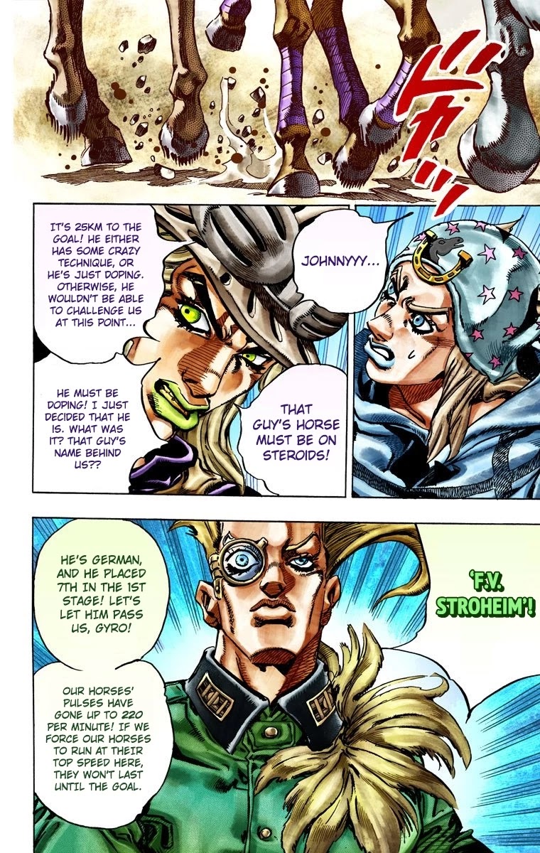 JoJo's Bizarre Adventure Part 7 - Steel Ball Run (Official Colored) Chapter 25 page 7 - Chapter 25: (Tusk) Part 1