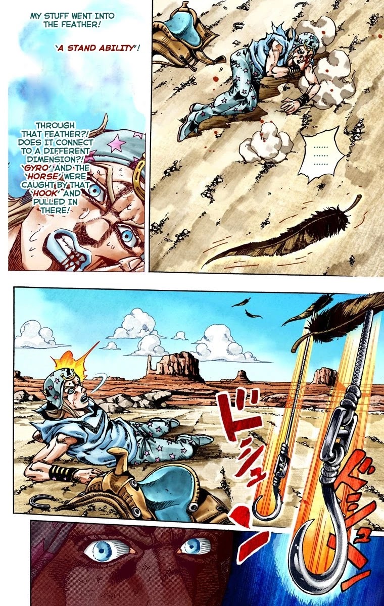 JoJo's Bizarre Adventure Part 7 - Steel Ball Run (Official Colored) Chapter 26 page 10 - Chapter 26: (Tusk) Part 2