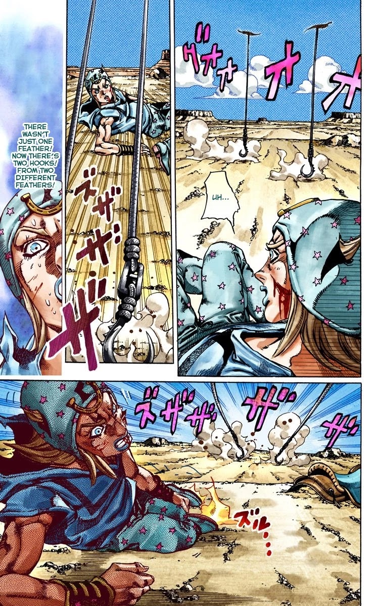JoJo's Bizarre Adventure Part 7 - Steel Ball Run (Official Colored) Chapter 26 page 11 - Chapter 26: (Tusk) Part 2
