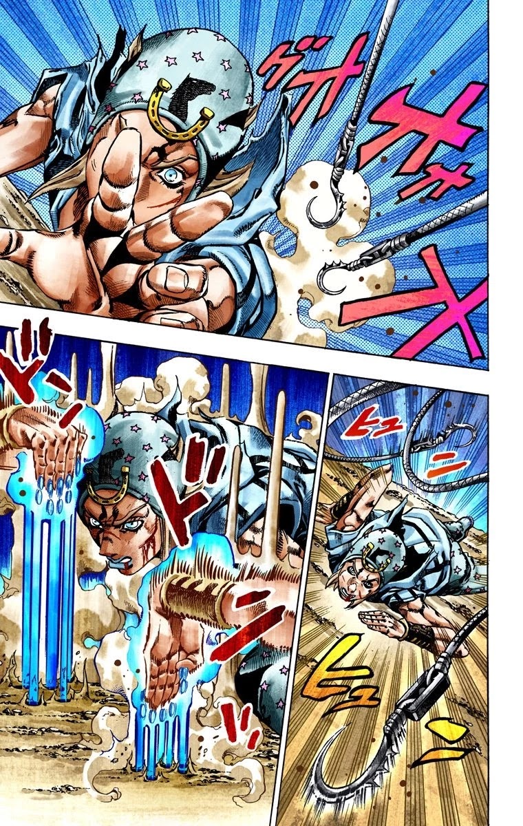 JoJo's Bizarre Adventure Part 7 - Steel Ball Run (Official Colored) Chapter 26 page 13 - Chapter 26: (Tusk) Part 2