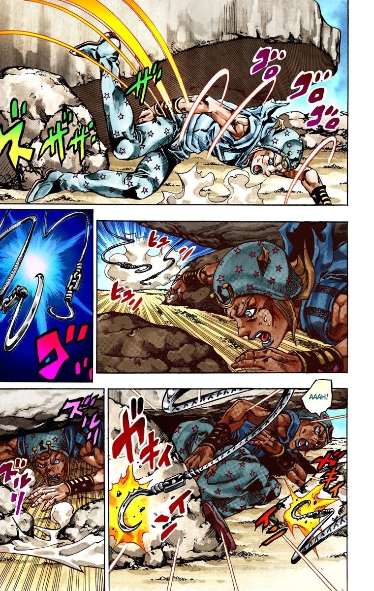 JoJo's Bizarre Adventure Part 7 - Steel Ball Run (Official Colored) Chapter 26 page 15 - Chapter 26: (Tusk) Part 2
