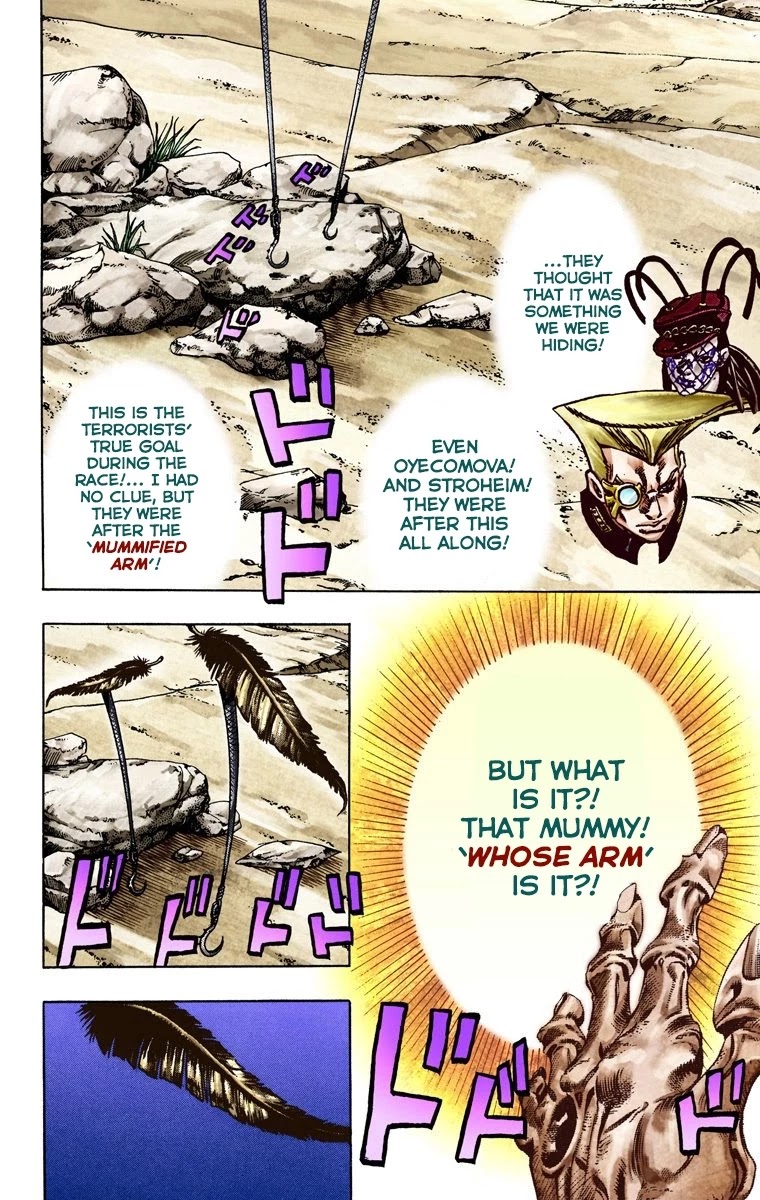 JoJo's Bizarre Adventure Part 7 - Steel Ball Run (Official Colored) Chapter 26 page 19 - Chapter 26: (Tusk) Part 2
